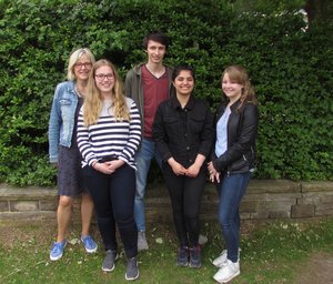 Team der Berufsorientierungs-AG